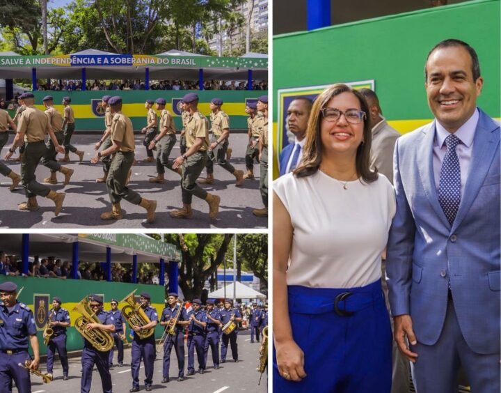 Desfile do 7 de Setembro movimenta o Centro de Salvador