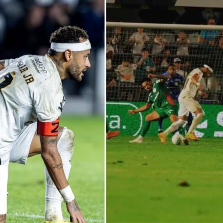 Após crítica de Neymar, Palmeiras manda indireta sobre gramado da Vila Belmiro