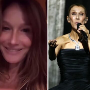 Carla Bruni prestigia show de Céline Dion em Paris e declara: ‘Ela retornou com toda a sua força’