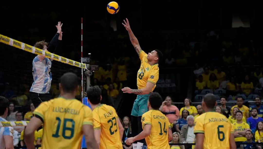 Brasil vence Sul-Americano de Vôlei e garante vaga na Olimpíada 2028