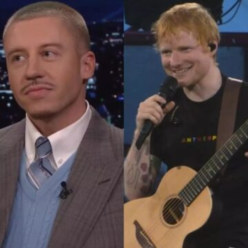 Após fala pró-Palestina, rapper Macklemore é [incluir sinônimo para ‘retirado