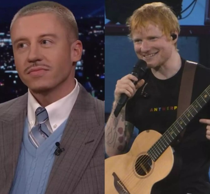 Após fala pró-Palestina, rapper Macklemore é [incluir sinônimo para ‘retirado