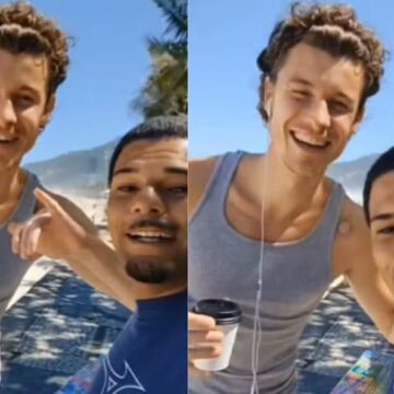 Shawn Mendes paga curso de inglês para ambulante no RJ, que usa as redes para agradecer