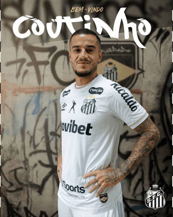 Coutinho é apresentado no Santos e abre o jogo sobre Neymar e Vasco: ‘Injusto’