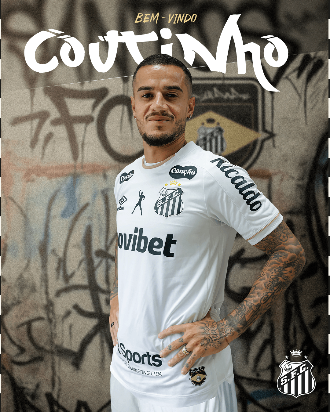 Coutinho é apresentado no Santos e abre o jogo sobre Neymar e Vasco: ‘Injusto’