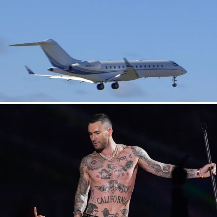 Avião com a banda Maroon 5 pousou em Salvador na tarde desta quarta; veja vídeo