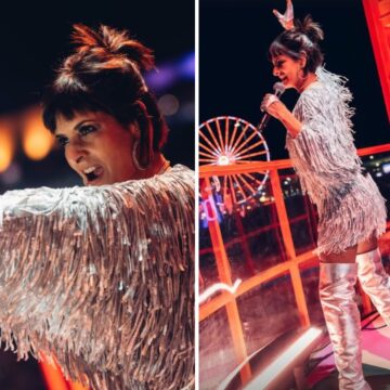 Fernanda Abreu celebra aniversário de 65 anos durante apresentação no Rock in Rio: ‘Que presente lindo’