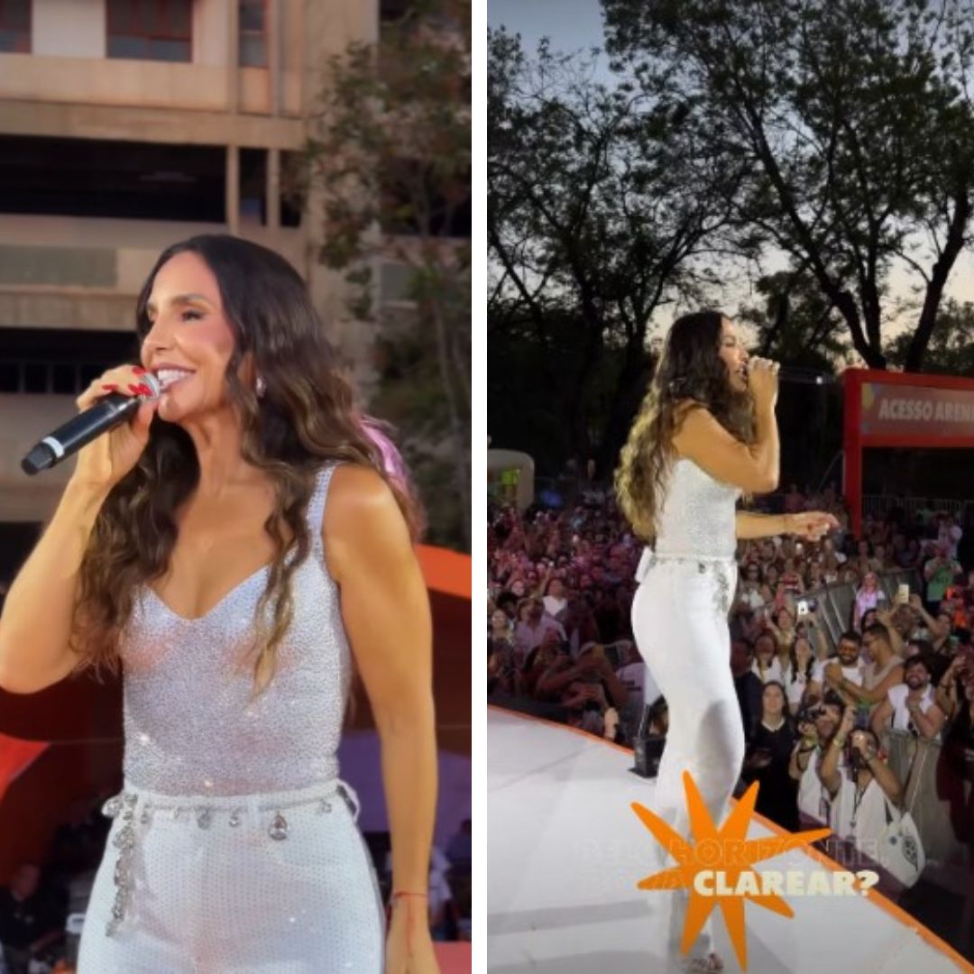 Ivete Sangalo leva ‘Clareou’ a Belo Horizonte e embala público com clássicos do samba