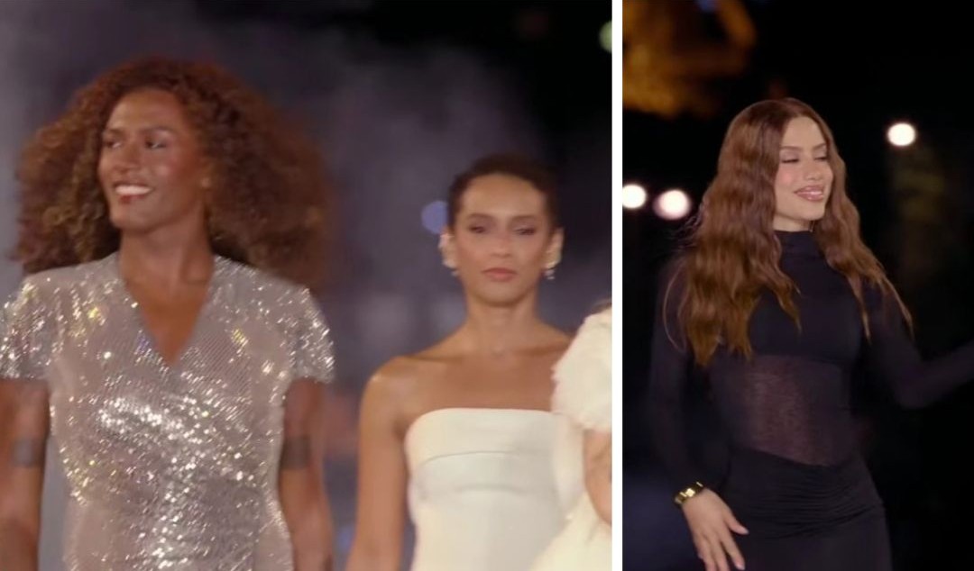 Sob as luzes da Torre Eiffel, Anitta, Liniker e Taís Araújo desfilam na Semana de Moda de Paris