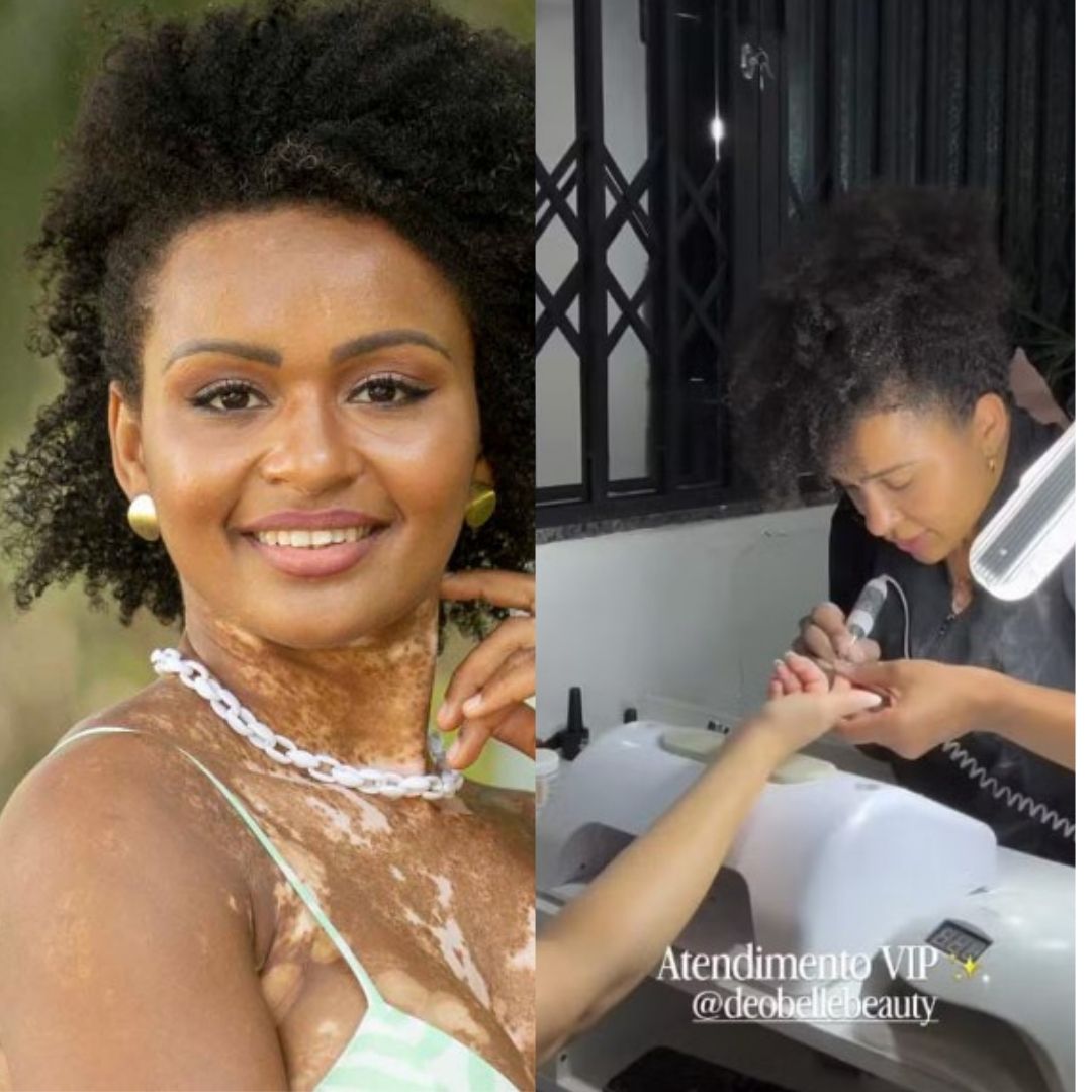 Aos 26 anos, ex-BBB Natália Deodate volta a atender como manicure e compartilha rotina: ‘Sem medo de arregaçar as mangas’