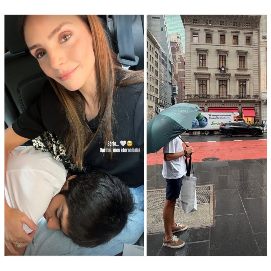 Filho de Kaká e Carol Celico chega aos EUA para nova fase e mãe publica fotos da mudança: ‘Meu eterno bebê’