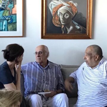 Fernanda Torres publica homenagem ao jornalista e escritor Zuenir Ventura: ‘Homem imenso’