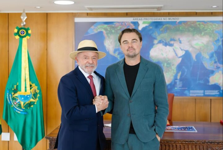 Lula agradece a DiCaprio por seu engajamento de mais de 25 anos na luta ambiental