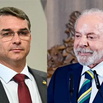 Flávio Bolsonaro confirma participação em debate da Globo e desafia Lula