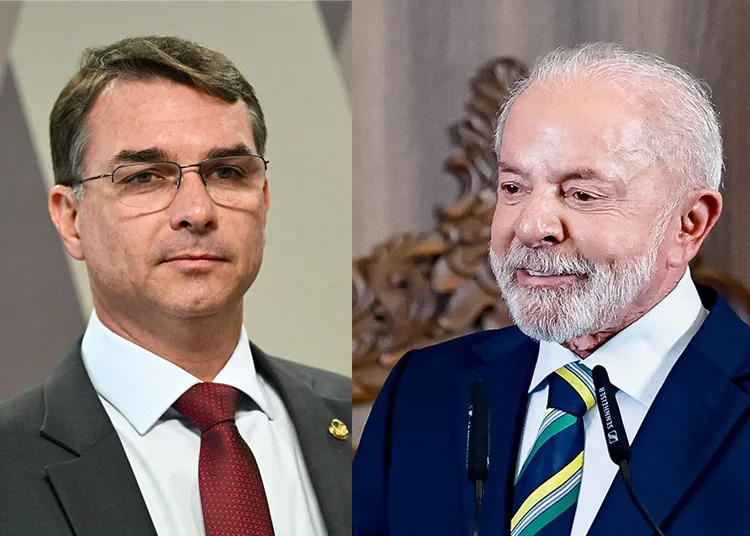 Flávio Bolsonaro confirma participação em debate da Globo e desafia Lula