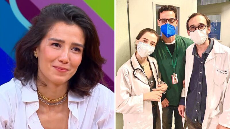 Marjorie Estiano revela que conheceu namorado nos bastidores de “Sob Pressão”