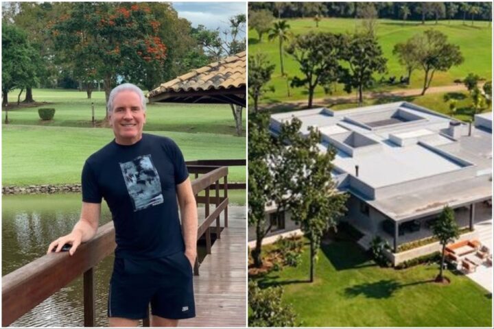 Aos 71 anos, apresentador afastado da TV tem refúgio verde com 104 hectares, campo de futebol e muito luxo