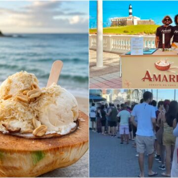Exclusivo: faturando R$ 100 mil, Amaré, do sorvete no coco, terá novos pontos de venda em Salvador e fábrica