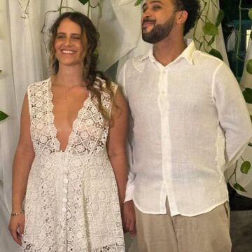 Neto de Gilberto Gil, Pedro Gil celebra noivado com Carolina Gordilho