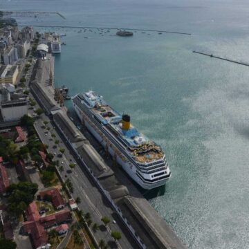 Temporada de cruzeiros na Bahia terá monitoramento com câmeras inteligentes e IA