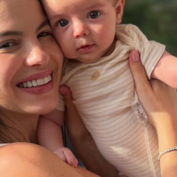 Mãe de três, Sthefany Brito celebra 3 meses do caçula com declaração emocionante: ‘Nossa paixãozinha’