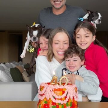 Fabiana Justus celebra 40 anos e compartilha registro especial ao lado da família: “Mais do que podia sonhar”