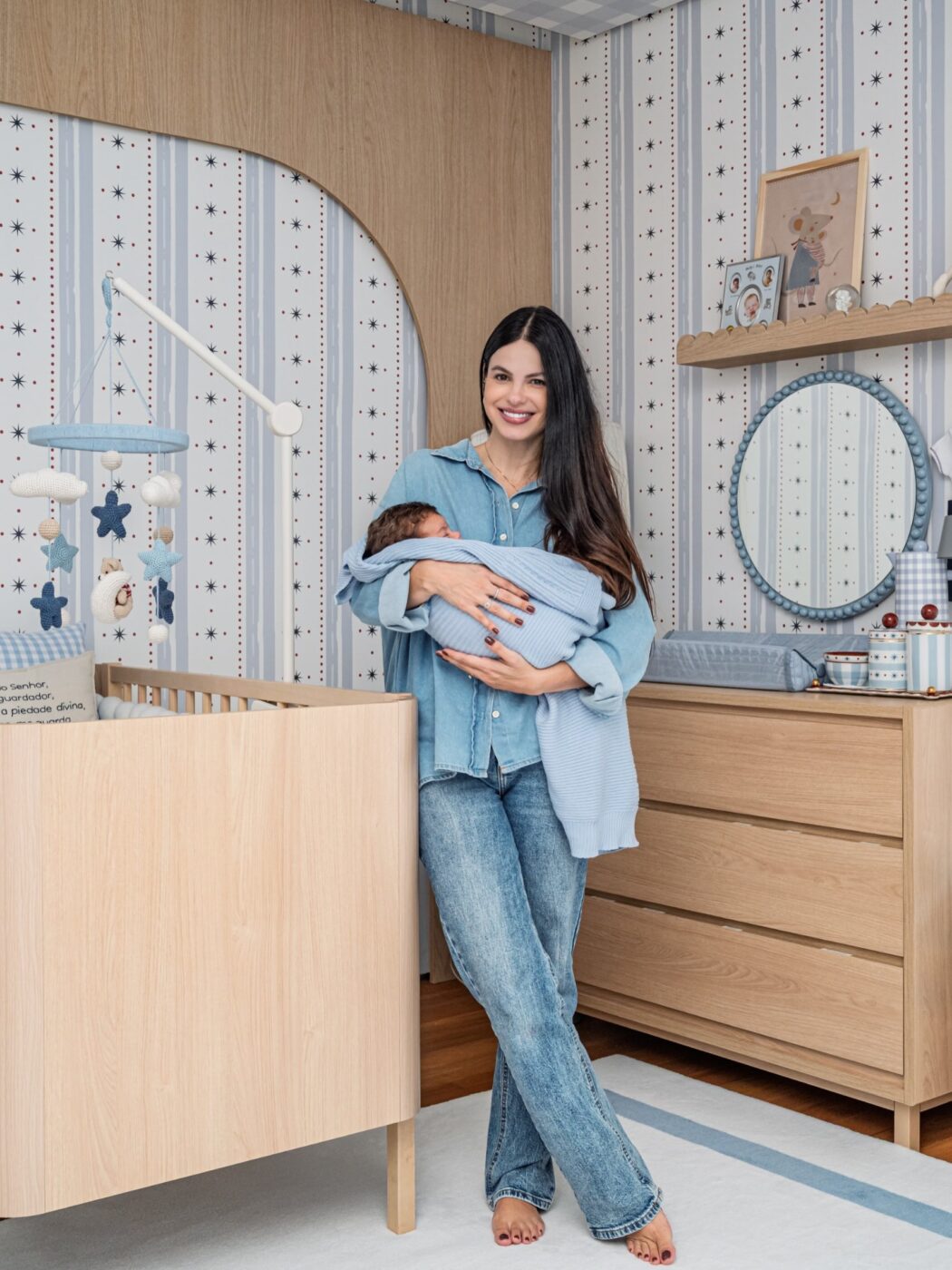Mãe de três, Sthefany Brito mostra quarto do caçula e encanta com detalhes da decoração