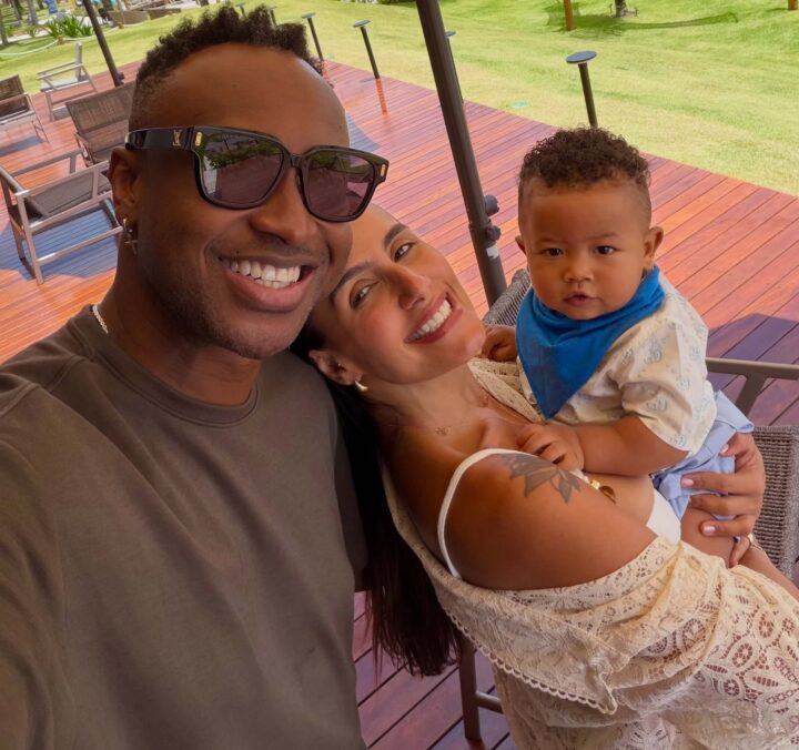 Carol Peixinho encanta ao abrir álbum de viagem com Thiaguinho e o filho Bento: “Que lugar!”
