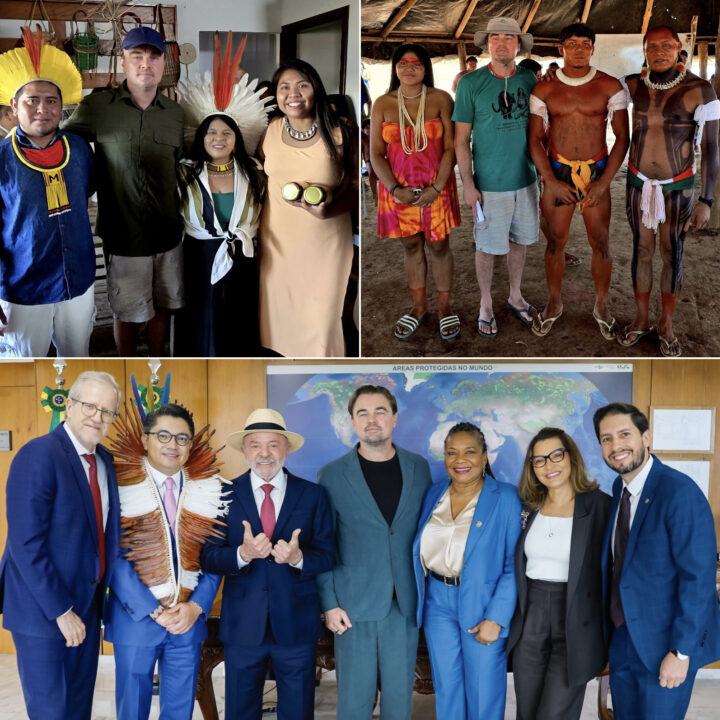 Astro de Hollywood cumpre agenda ambiental no Brasil com passagens pela Amazônia e Brasília; veja fotos
