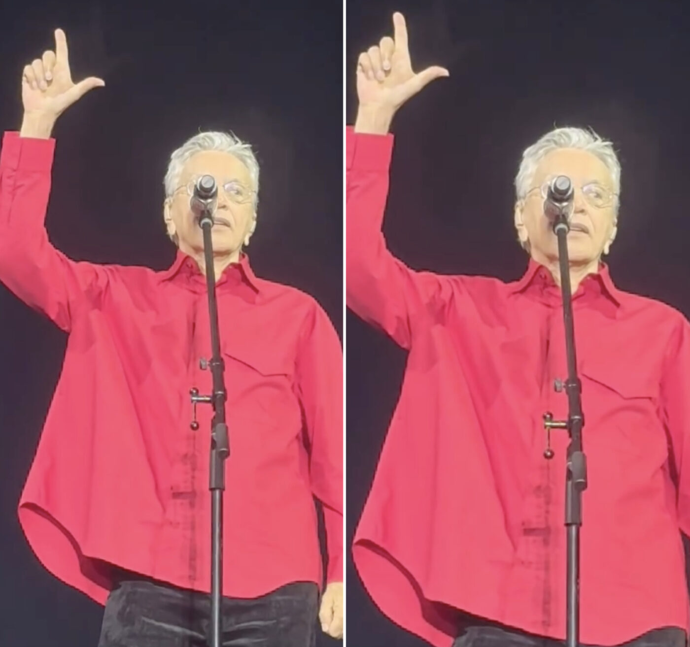 Aos 84 anos, Caetano Veloso é ovacionado durante show gratuito em Brasília