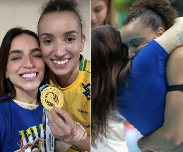 Jogadora de Seleção Brasileira se declara para namorada após importante conquista: “Te amo muito”