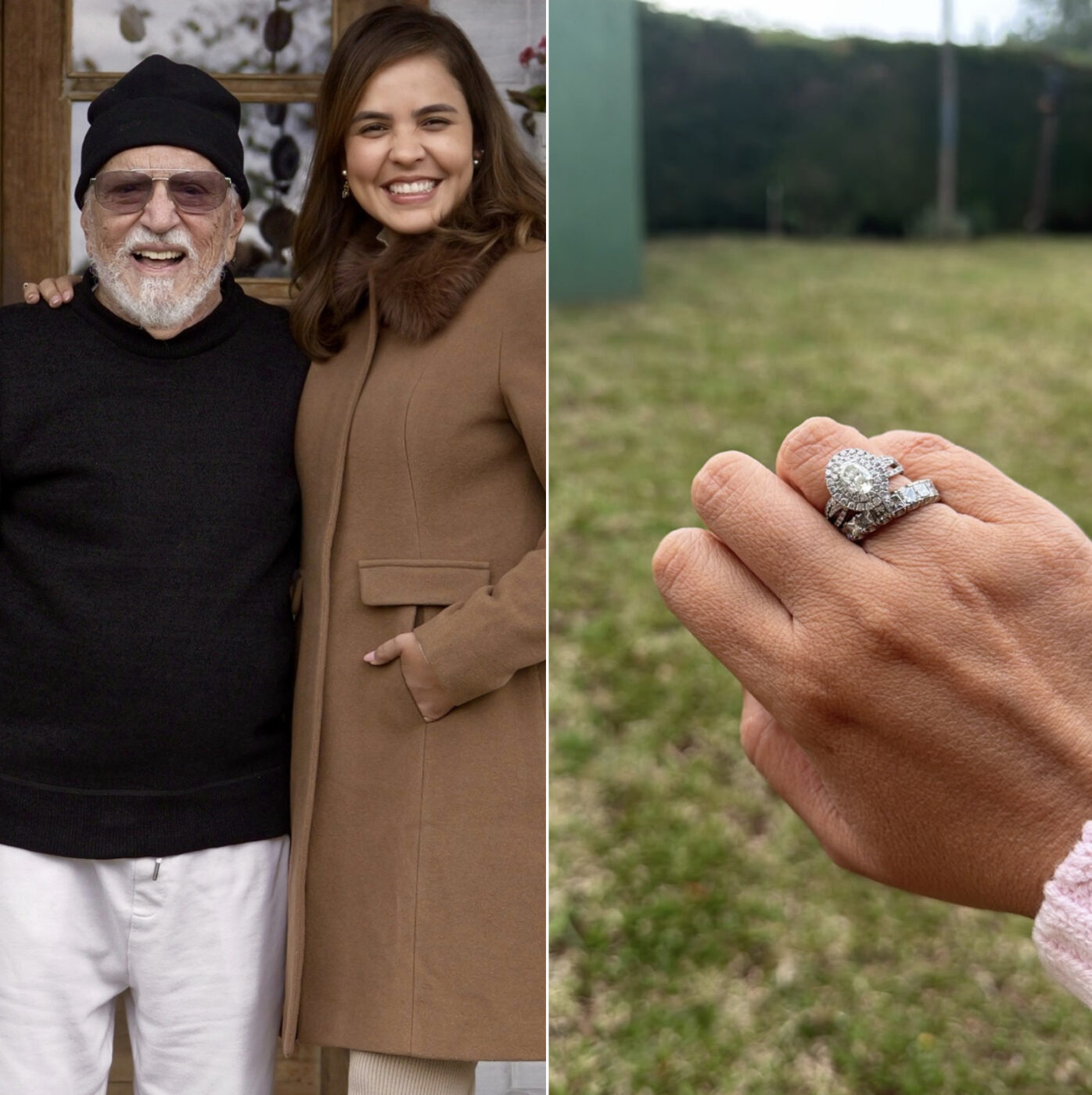 Aos 90 anos, Carlos Alberto de Nóbrega surpreende esposa com presente luxuoso