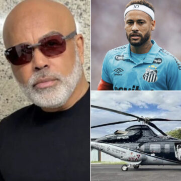 Helicóptero que caiu com cantor Rick tinha marca associada a Neymar; entenda o motivo