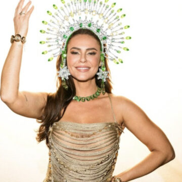 Paolla Oliveira já tem data para ser coroada rainha de bateria da Imperatriz Leopoldinense