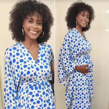 Aos 48 anos, Maju Coutinho encanta ao mostrar crescimento da barriga na gravidez