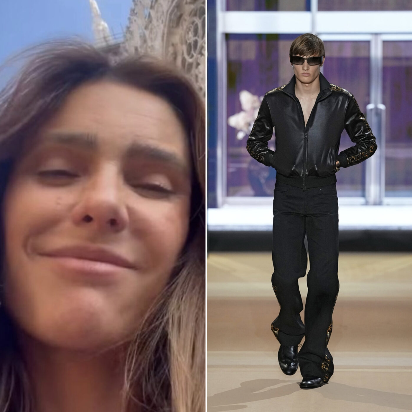 Fernanda Lima emociona ao falar sobre estreia do filho em desfile da Gucci: “Fiquei chorando”