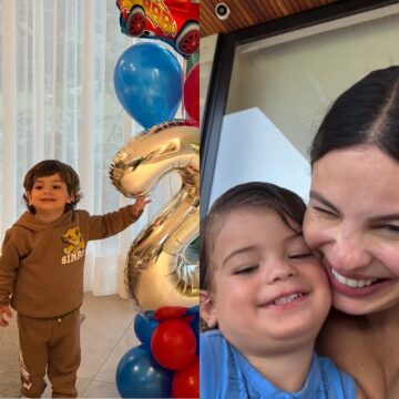Sthefany Brito celebra 2 anos do filho e se declara: ‘Você é a alegria de casa’