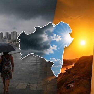 Bahia terá chuva, calor intenso e nova frente fria durante feriado de 7 de setembro; confira previsão