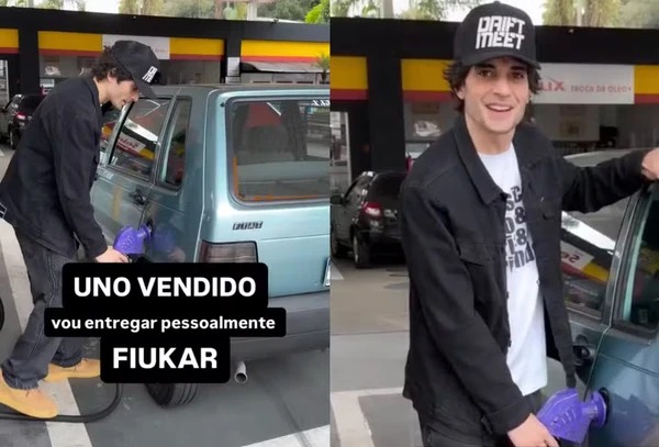 Deserdado pelo pai e sem dinheiro, Fiuk vende mais um carro: ‘Vou entregar pessoalmente’