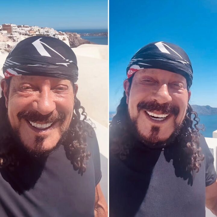 Bell Marques corre pelas ruas de Santorini durante período de descanso na Grécia; veja vídeo