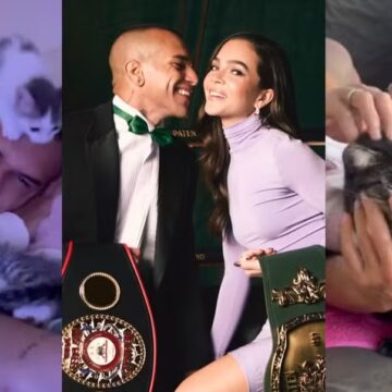 Mel Maia mostra lado ‘fofo’ de seu namorado lutador de boxe, Luan Medeiros, após título