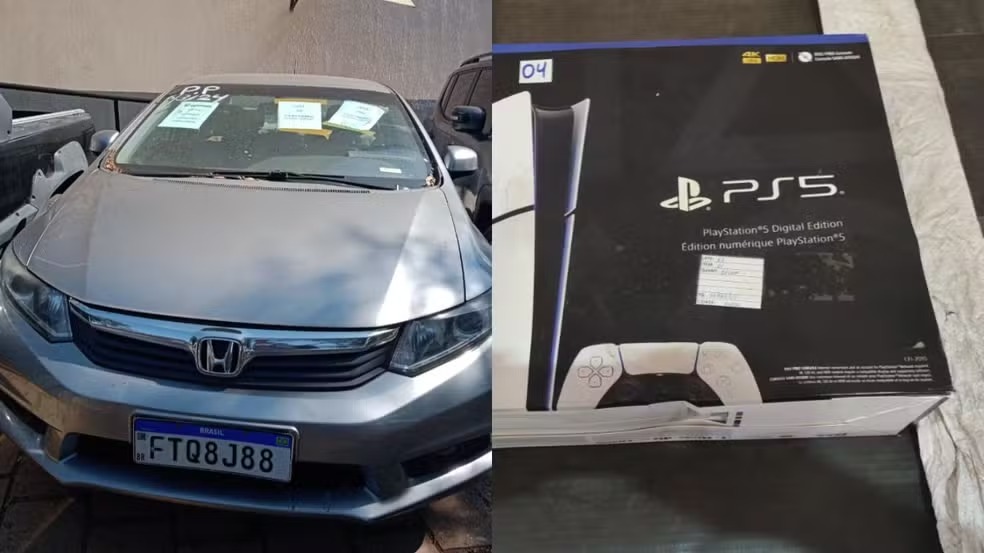 Novo leilão da Receita Federal tem PS5 por R$ 577 e Honda Civic por R$ 3,2 mil; veja como participar