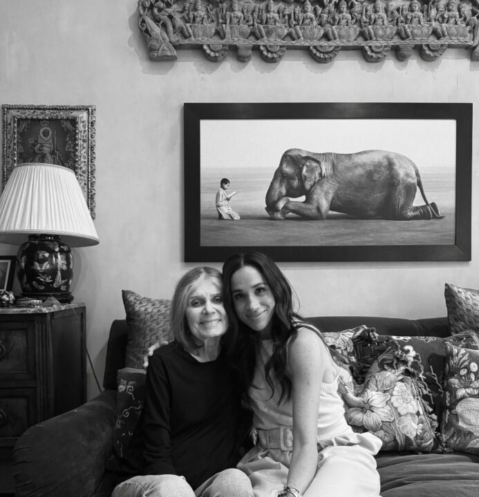 Meghan Markle homenageia Gloria Steinem após morte da ativista: “Minha amiga e mentora”