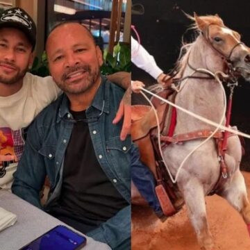 Aos 61 anos, Neymar Pai investe no agro, compra cavalo após vencer disputa de quase R$ 1 milhão e mira novos planos