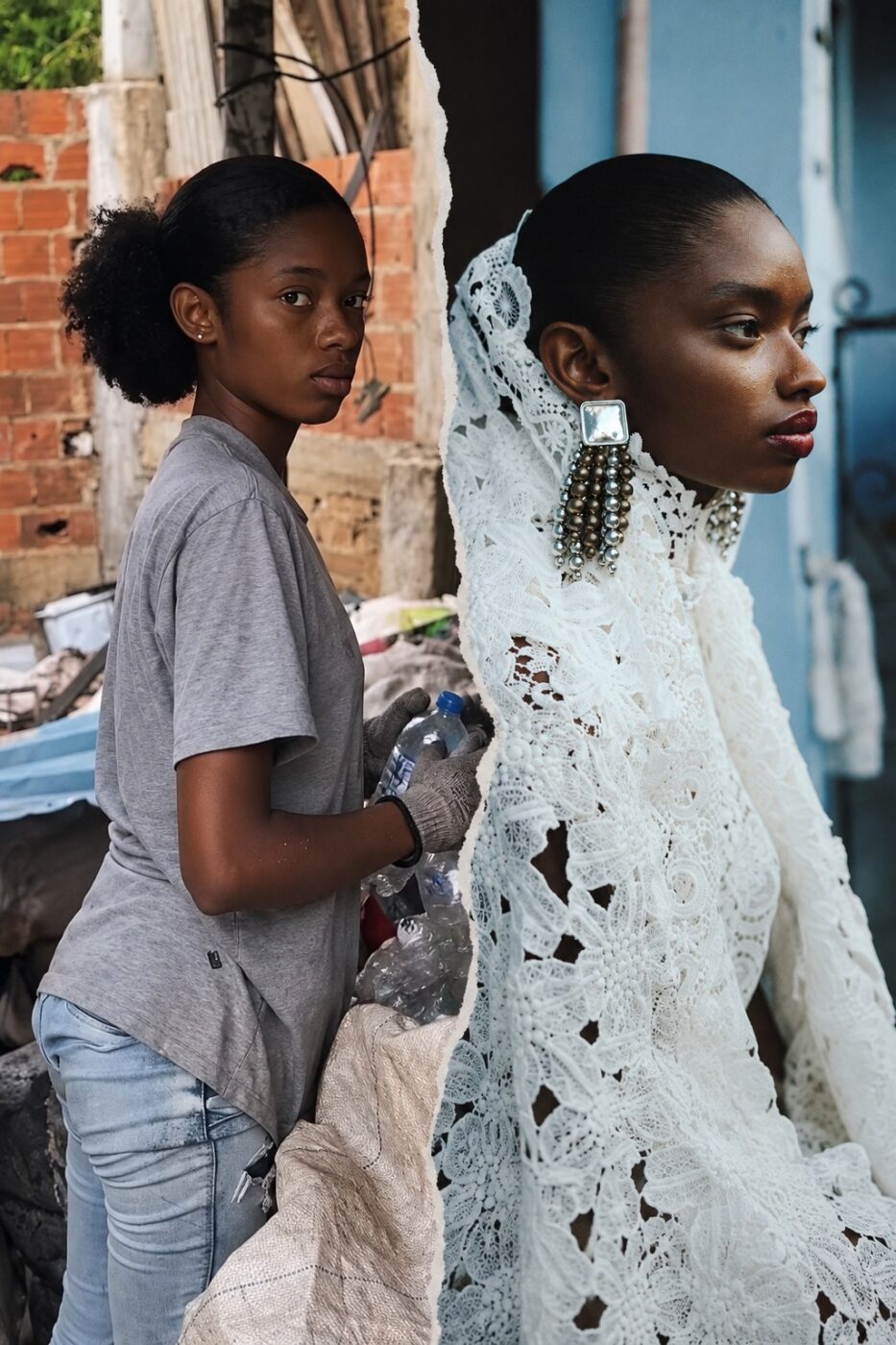 Da reciclagem às passarelas: baiana de 19 anos assina com agências de modelos e se prepara para a SPFW