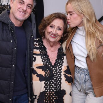 Mãe de Paulo Gustavo, Déa Lúcia, se declara para Luciano Huck: “Filho que Deus colocou no meu caminho”
