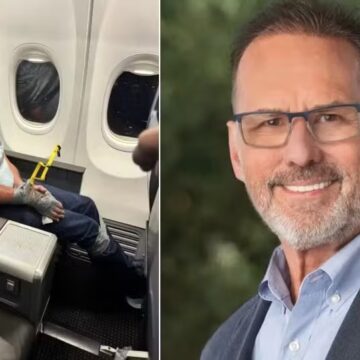 Passageiro preso a assento com fita adesiva é demitido após confusão em avião
