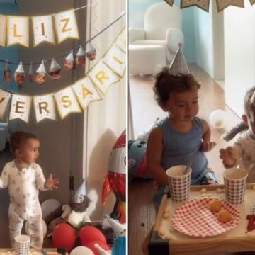 Mulher de João Gomes, Ary Mirelle mostra bastidores de aniversário do filho caçula: ‘Do jeito que ele gosta’