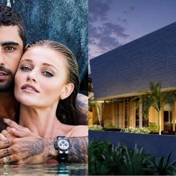 Antes de término, Pedro Scooby e Cintia Dicker estavam construindo refúgio na Bahia unindo une madeira, muxarabi e natureza