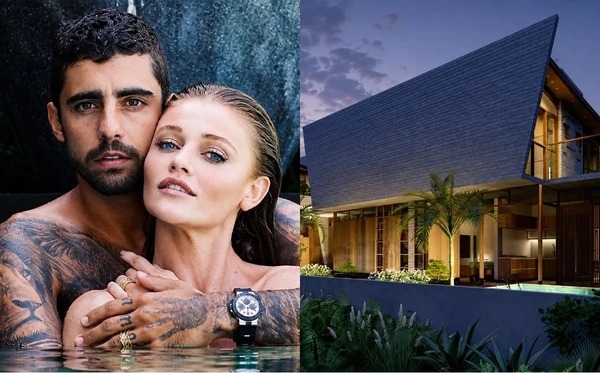 Antes de término, Pedro Scooby e Cintia Dicker estavam construindo refúgio na Bahia unindo une madeira, muxarabi e natureza